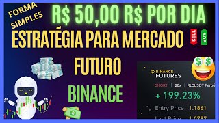 Como Operar futuros na Binance de uma forma EFICAZ.e fazer 50 Reais por dia.#daytrader