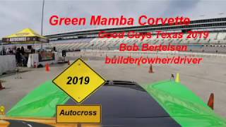 Green Mamba Corvette Good Guys Texas Autocross 2019