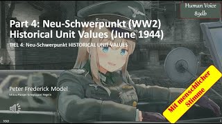 Part 4: Neu-Schwerpunkt (WW2)Historical Unit Values (June 1944)