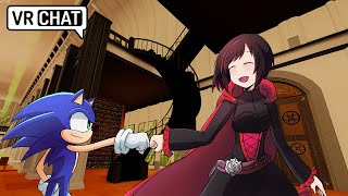 SONIC MEETS RUBY IN VR CHAT