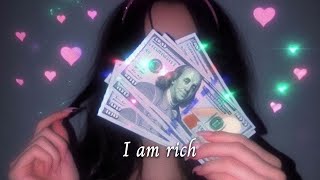 i am RICH! ♡ ROBOTIC 1 Affirmation Meditation. Supraliminal + Subliminal