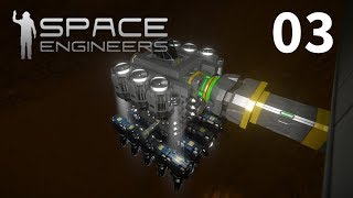 Space Engineers ep3: Crazy Mining Ship