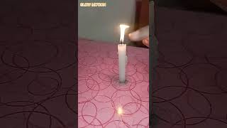 Candle and finger trick. part - 01 | pass your finger through candle fire without hurting it. #short