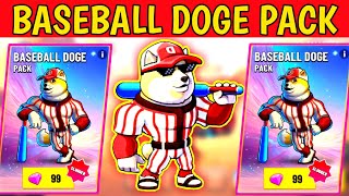 I PURCHASED BASEBALL DOGE FOR 99 GEMS || BATTLE STARS BASEBALL DOGE SKIN GAMEPLAY