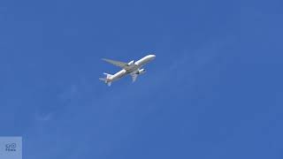 United Airlines B787-8 Descending to Christchurch Airport 12 January 2024 (UAL730 / UA730)