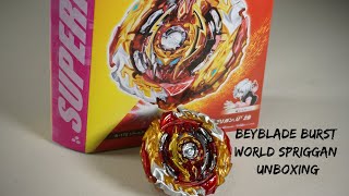 Beyblade Burst World Spriggan Unboxing