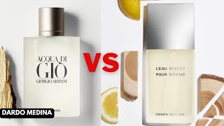 💥 ¿ACQUA DI GIÓ o L' EAU D' ISSEY Pour homme? ¿Cuál dura menos?🤔 | Comparando Perfumes.