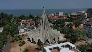 Maputo from the Sky: 4K Drone Journey Across Mozambique's Coastal Capital by the Indian Ocean Short