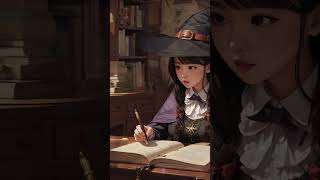 🔮 Witch Study 🔮 #ambience #cozyfantasy #magic #witch #fantasy #studyambience #studywithme