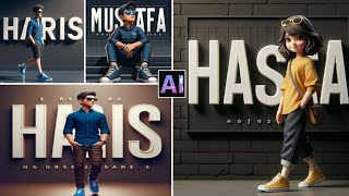 Attitude Boys  Girls ai photo generator | Tiktok viral photo editing | bing image creator tutorial