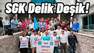 Türk Büro Sen,SGK Çalışanları Mutsuz Duyun Sesimizi Artık...