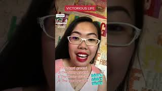 VICTORIOUS LIFE #wordofgod #victoriouslife #assemblyofgod | TEACHER ARCI_14