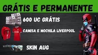 600 UC GRÁTIS E VÁRIAS SKINS GRÁTIS E PERMANENTE - PUBG MOBILE - DEADPOOL GAMES