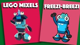 LEGO Mixels - Freezi-Breezi - Stop Motion Build (How to Build)