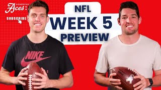 🏈 Aces NFL Show: Week 5 Preview!