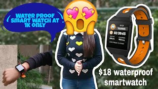 Cheapest Waterproof smartwatch || Unboxing || Tech Divya