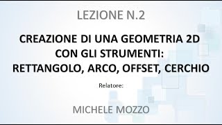 Corso SketchUp 2018 - Lezione 2 | Creazione di una geometria 2D  #3d #sketchup