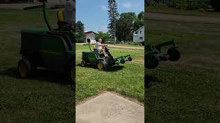 2011 John Deere 1445 Series II Commercial Lawn Mower - 3-Cyl Diesel, 4wd - Only 543 Hours!