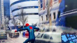 When spider man in Manali | spiderman : Miles | PS4 Pro |  😂