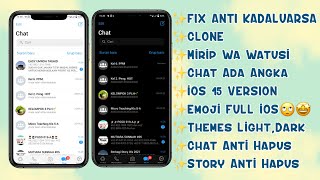 CARA MENGUBAH TAMPILAN WHATSAPP ANDROID MENJADI IPHONE Terbaru | WhatsApp iOS Mirip Watusi iPhone