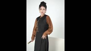 Chinese Dress For Women Improved Ming Dynasty Hanfu Video #beautiful #clothes #fashionhanfu