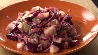 Салат с консервированной горбушей. Вкусные советы. 1.12.2015