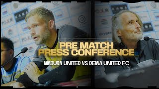 PRESS CONFERENCE BRI LIGA 1 MATCHDAY 16 | MADURA UNITED VS DEWA UNITED FC