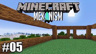 MY NEW HOME!  Surviving with Mekanism Minecraft 1.16