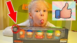 Фигурки SOUTH PARK Смотреть распаковку ЮЖНЫЙ ПАРК Открываем игрушки с Aliexpress и играем