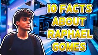 10 Facts That YOU Probably Don't Know About RAPHAEL GOMES: YouTuber Series