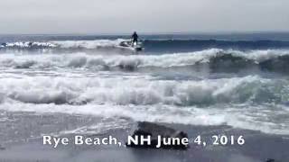 Rye Beach paddle boarding