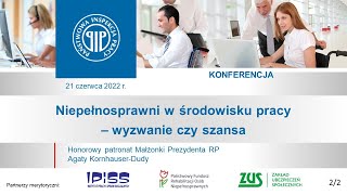 Niepełnosprawni w środowisku pracy- wyzwania czy szansa.  Część 2 z 2.