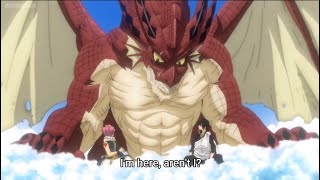 Natsu meets Igneel and Zeref | Natsu meets his nephew ~ Fairy Tail 100 Years Quest episode 11