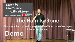 FREESTYLE / DEMO BEGINNER LINE DANCE - The Rain Is Gone