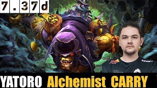 🤯 YATORO [Alchemist] HC 7.37D - DOTA 2 HIGHEST MMR MATCH#dota2   #dota2gameplay  #yatorodota2