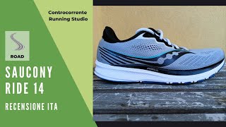 Scarpa stradale Saucony Ride 14 - Recensione