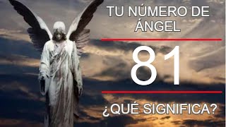 🕊⚜️ ÁNGEL NÚMERO 81 ⚜️🕊 + LA LEY ESPIRITUAL DEL DECRETO  - Las Leyes Espirituales Universales ✨