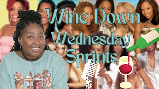 The Party's Just Begun!🎵 Wine Down Wednesday Sprints | Battle of the Girl Bands Readathon