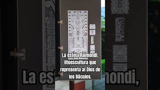 Monolito Chavín original que se muestra en el museo de Pueblo Libre. #shortsyoutube  #historia