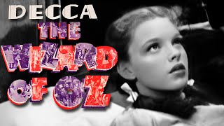 THE WiZARD OF OZ DECCA CAST ALBUM -OVER THE RAINBOW (in STEREO)