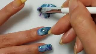 Fast and Easy Fluid Art for Nails