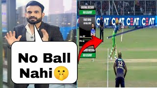 Irfan Pathan Reacts on Virat Kohli No Ball | Virat Kohli No Ball | KKR vs RCB Match | IPL 2024