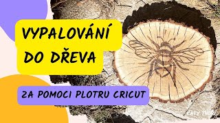 Jak VYPÁLIT DO DŘEVA obrázky a nápisy pomocí plotru Cricut