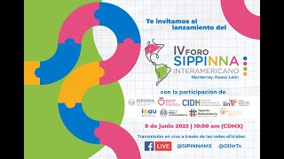 Lanzamiento del IV Foro Interamericano SIPPINNA