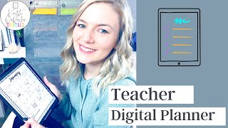 Best Digital Teacher Planner for 2023 | Goodnotes Planners for teachers, ipad planner