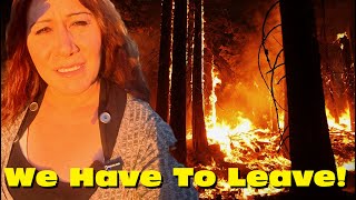 Ran Out Of Camp By Raging Forest Fire | Bellemont, Arizona - Nomad Life