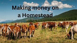 Making money on a Homestead