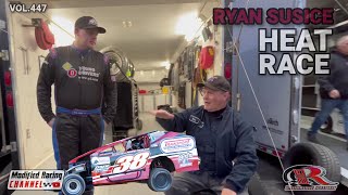 Heat race win at Ransomville - onboard with Ryan Susice #38RS #seasonopener