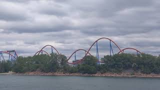 Laronde's Goliath Seen From St Lawrence River