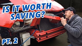 Assessing the Damage - $1,500 Mustang Rebuild Pt. 2